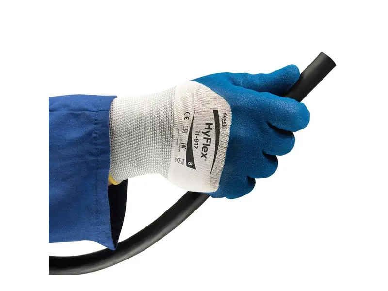 Ansell HyFlex 11-917 handschoen nitril mechanische bescherming