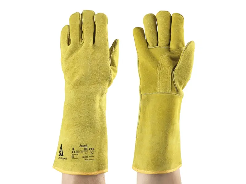 Ansell ActivArmr 43-216 lashandschoen leer/kevlar hittebestendig