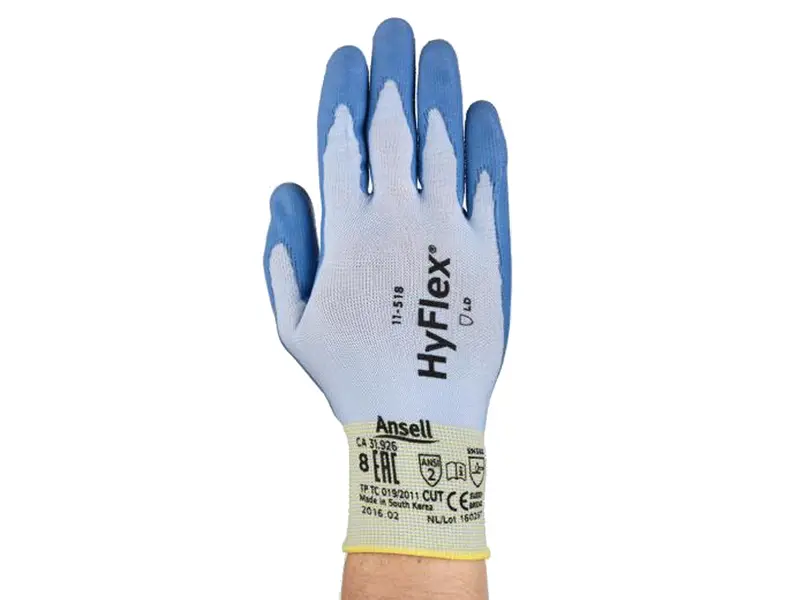 Ansell HyFlex 11-518 handschoen PU snijbestendig