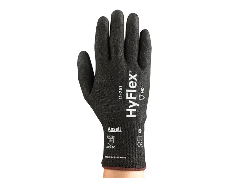 Ansell HyFlex 11-751 handschoen PU snijbestendig