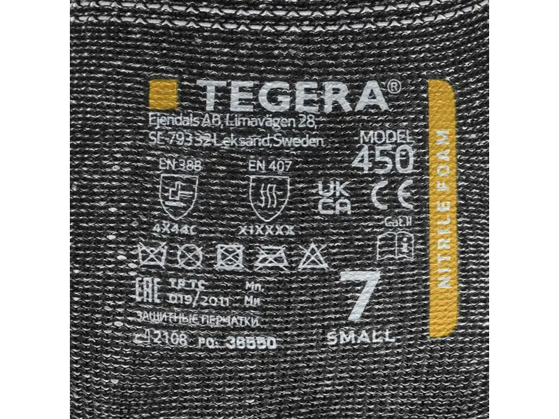 Ejendals Tegera 450 handschoen nitril snijbestendig