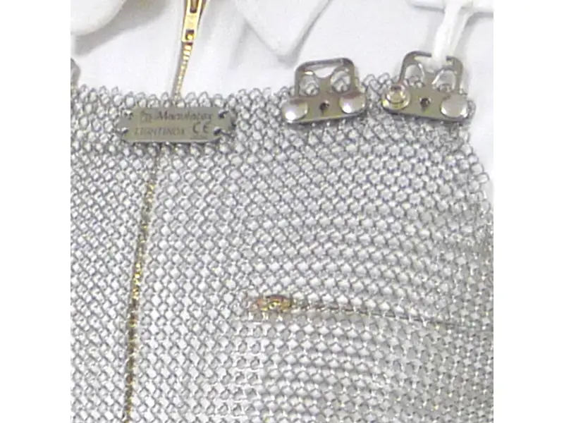 Manulatex Lightinox veiligheidsschort RVS chainmesh