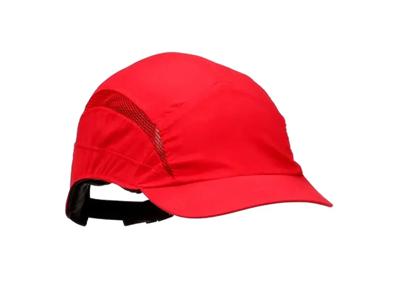 3M First Base 3 Classic stootpet ABS korte klep 55 mm rood