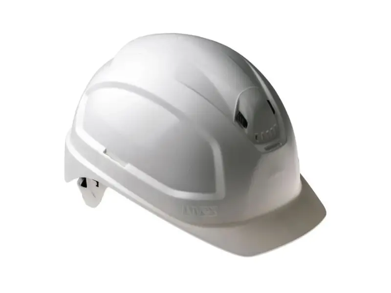 Uvex Pheos B-WR veiligheidshelm HDPE 6-punt draaiknop wit