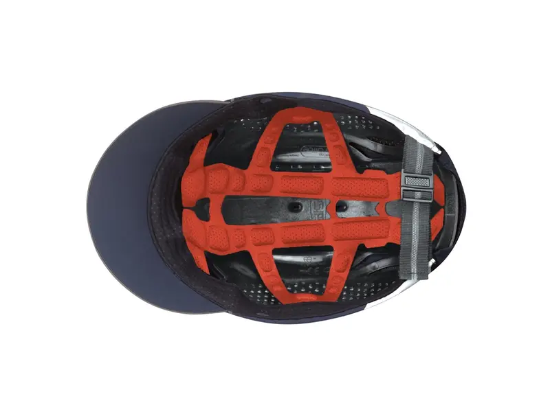 JSP HardCap Aerolite stootpet HDPE micro klep 25 mm fluo geel