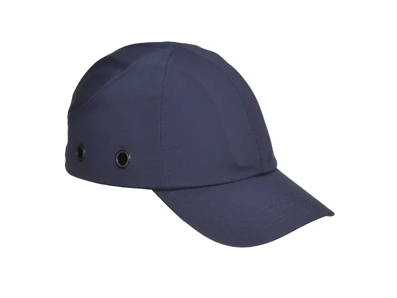 Portwest PW59 stootpet ABS lange klep 70 mm marineblauw