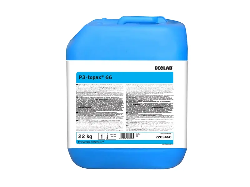 Ecolab P3-Topax 66 alkalische reiniging- en desinfectie 22 kg