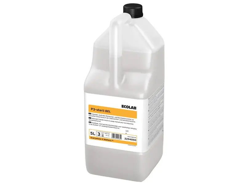Ecolab P3-steril reiniging en desinfectiemiddel 5 liter