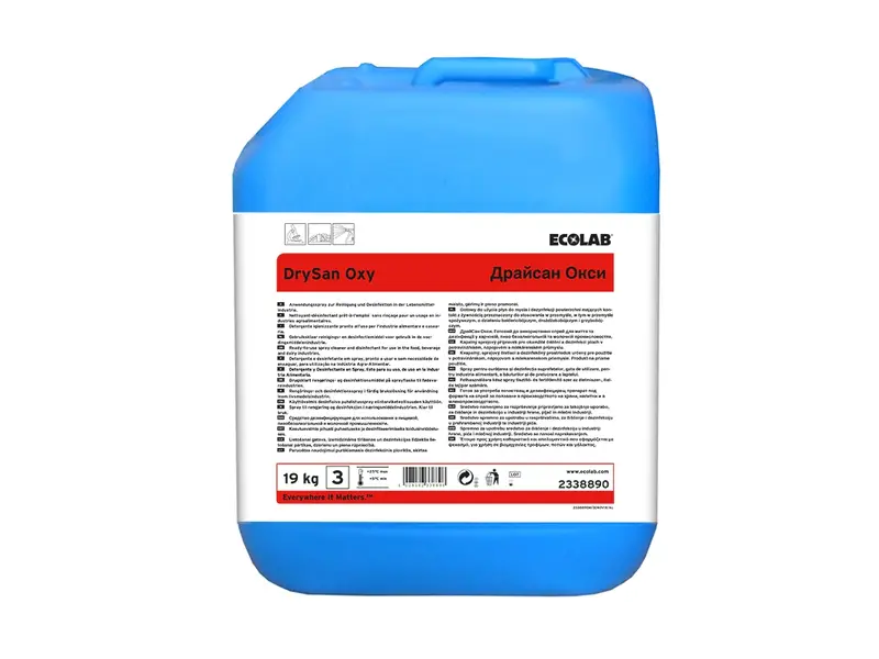 Ecolab DrySan Oxy reiniging- en desinfectie 19 kg