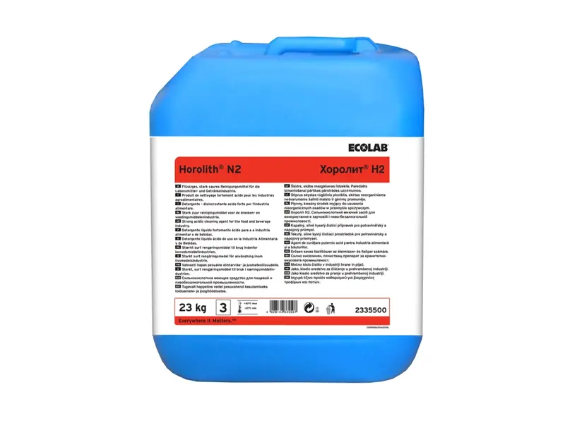 Ecolab Horolith N2 zuur reinigingsmiddel CIP 23 kg