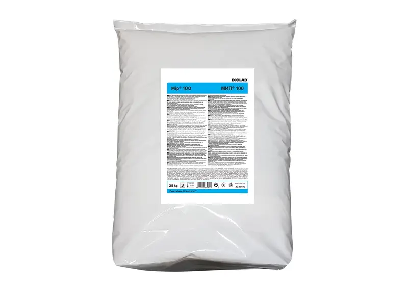 Ecolab Mip 100 sterk alkalisch reinigingsmiddel 25 kg