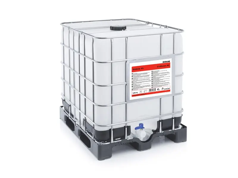 Ecolab Stabicip AS vloeibaar zuur CIP reinigingsmiddel 1000 kg