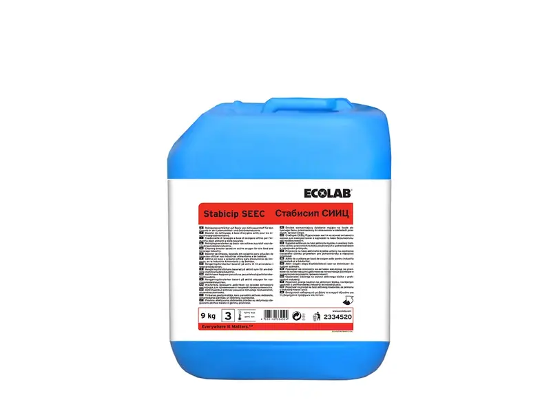 Ecolab Stabicip SEEC vloeibare reinigingsversterker CIP 9 kg