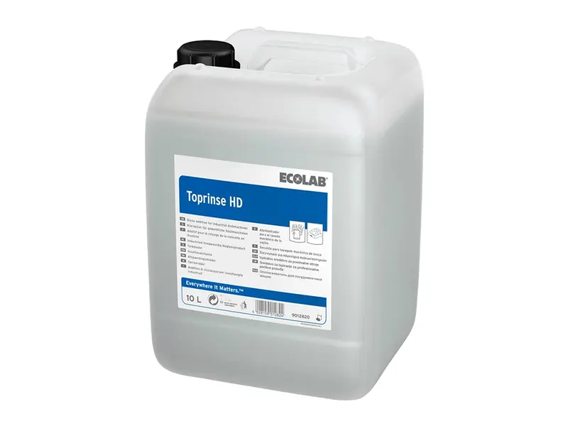 Ecolab Toprinse HD zuur naglansmiddel vaatwasser 10 liter