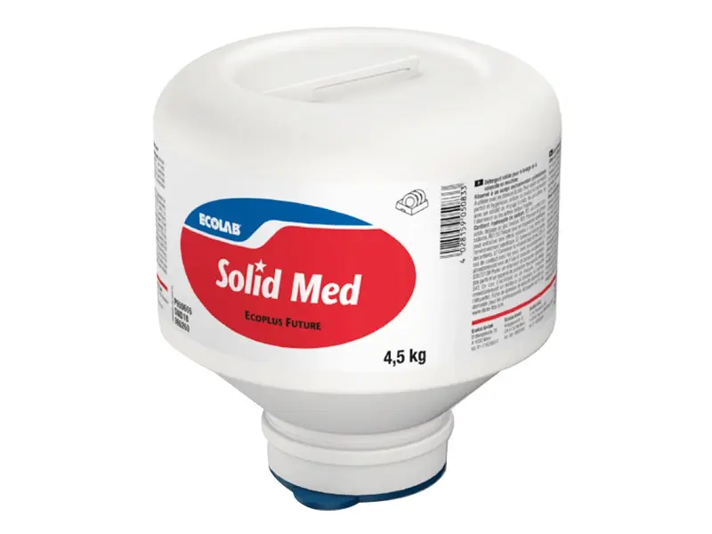 Ecolab Solid Med vaatwasmiddel en spoelproduct 4500 gr