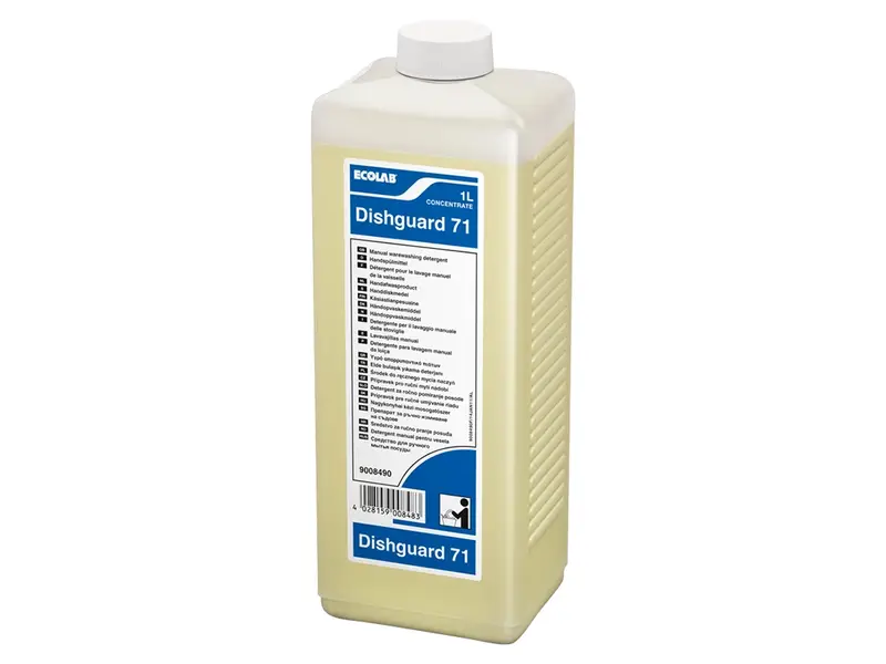 Ecolab Dishguard 71 afwasmiddel doos 4x1 liter