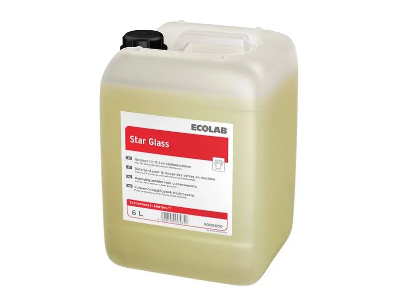 Ecolab Star Glass vaatwasmiddel 6 liter