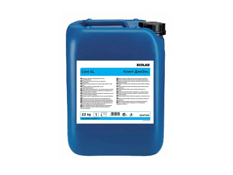 Ecolab Clint GL licht alkalisch reinigingsmiddel fosfaatvrij 22 kg