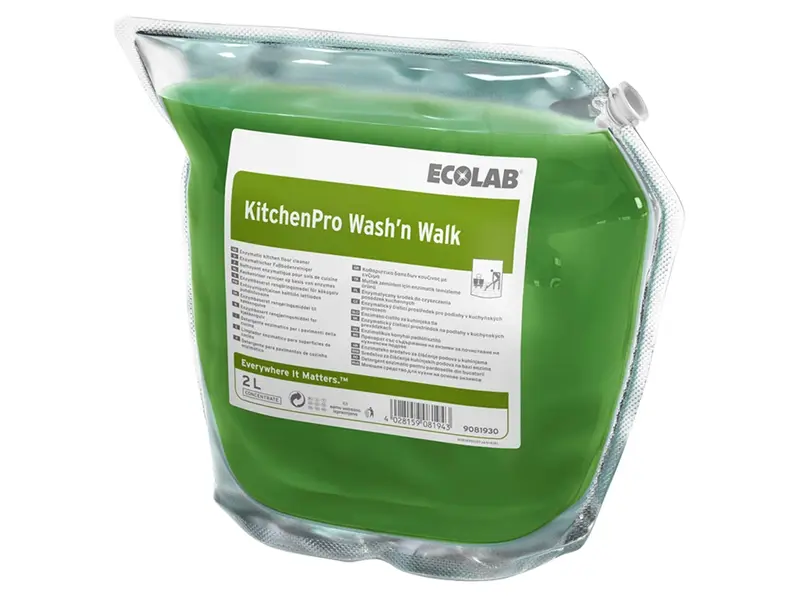 Ecolab KitchenPro Wash’n Walk vloerreiniger 2x2 liter