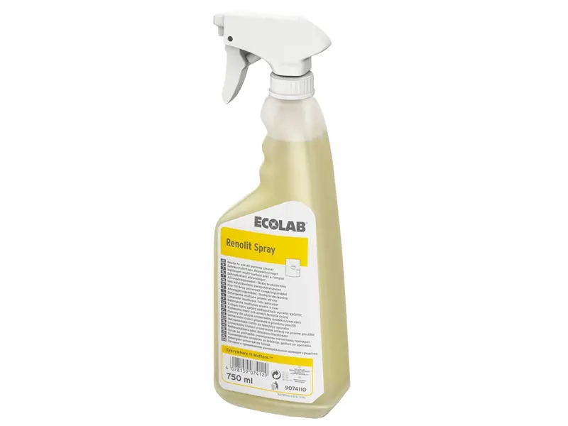 Ecolab Renolit Spray gebruiksklare keukenreiniger en ontvetter 12x750 ml