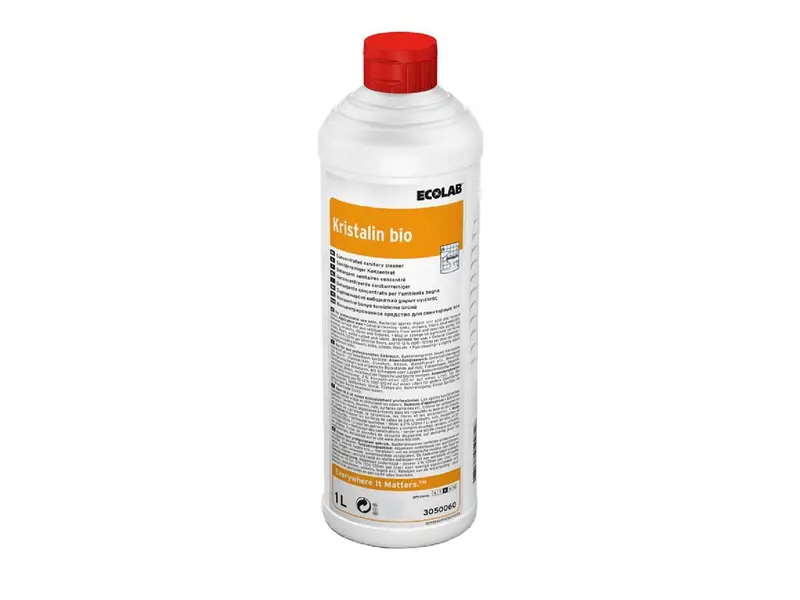 Ecolab Kristalin Bio alkalische sanitairreiniger 6x1 liter
