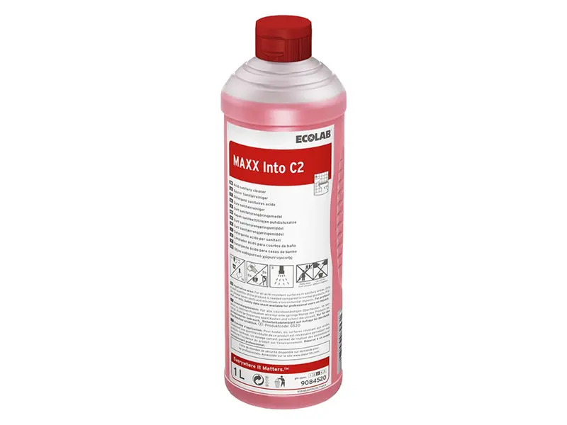Ecolab Maxx Into C2 dagelijkse sanitairreiniger 1 liter