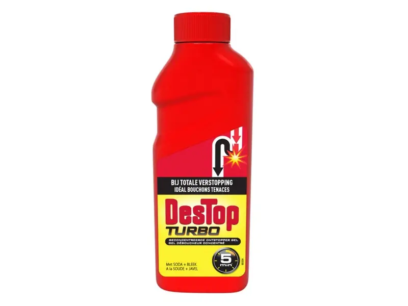 DesTop Turbo vloeibare ontstopper 500 ml