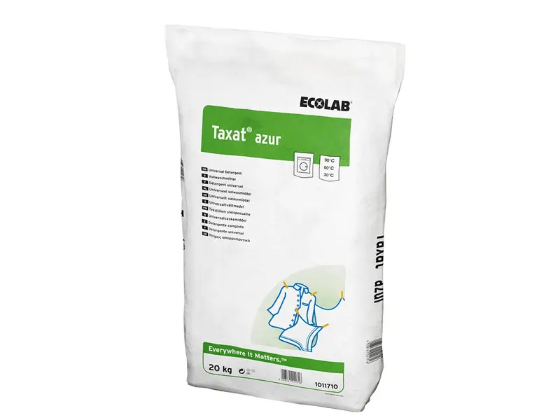 Ecolab Taxat Azur totaalwasmiddel zak 20 kg