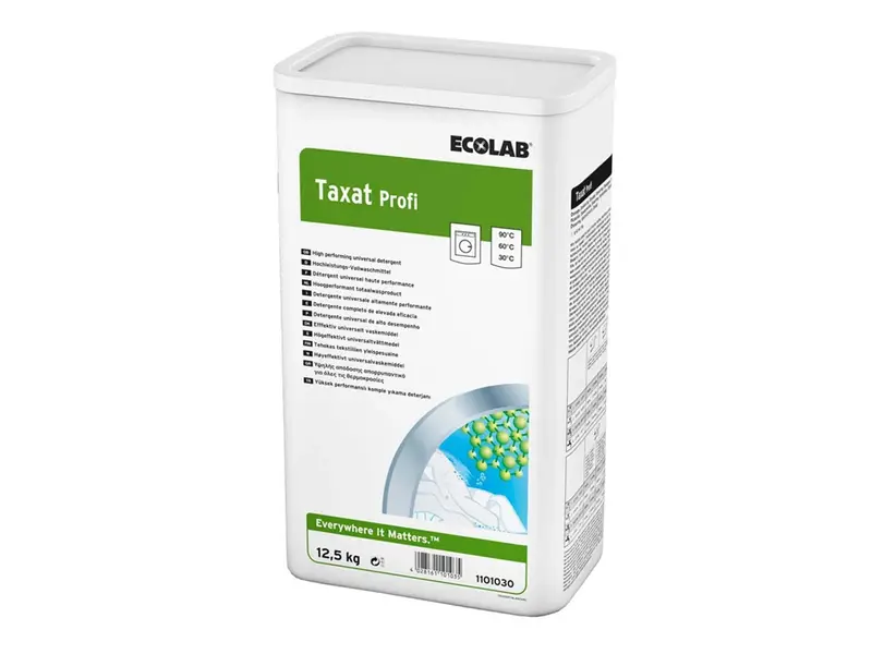 Ecolab Taxat Profi universeel waspoeder vat 12,5 kg