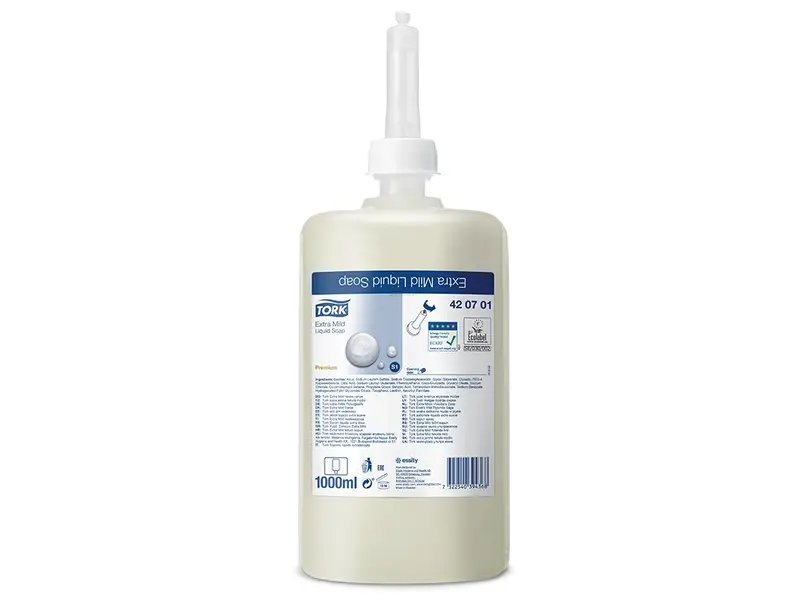 Tork Extra Mild Liquid Soap voor dispenser S1 1000 ml