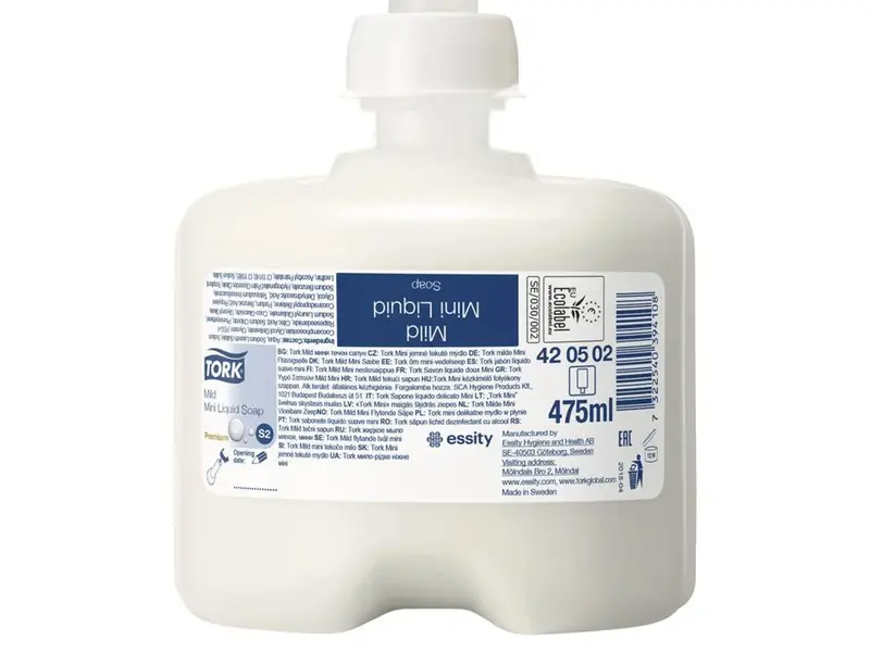 Tork Milde Mini vloeibare zeep voor S2 dispenser 475 ml