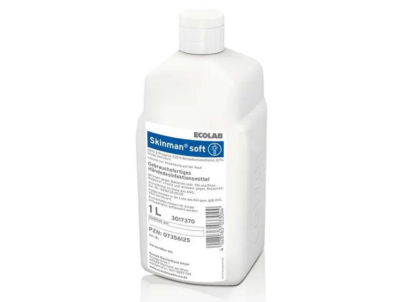 Ecolab Skinman Soft Protect handdesinfectie 1 liter