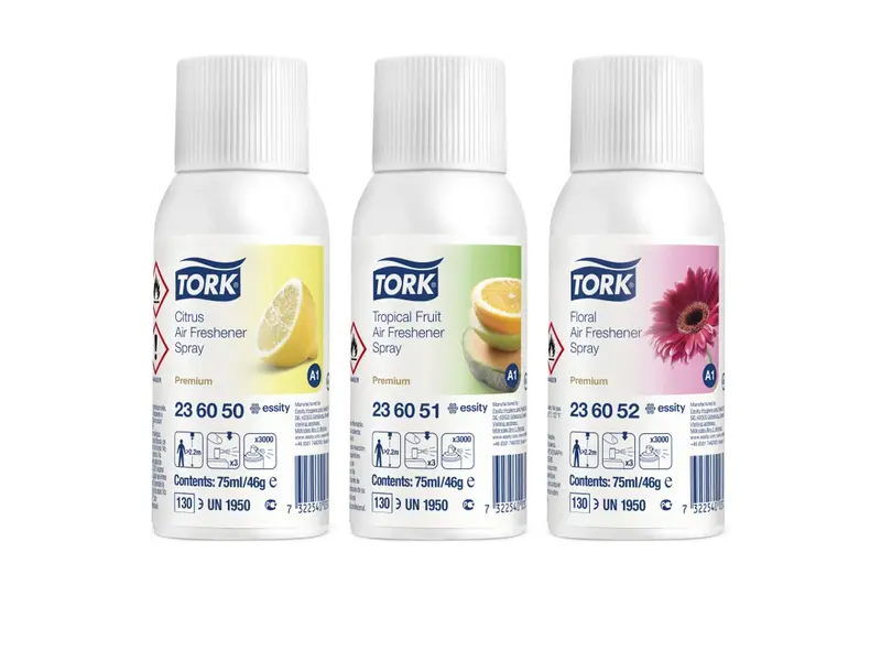 Tork luchtverfrisser spray mix 3 geuren A1 dispenser