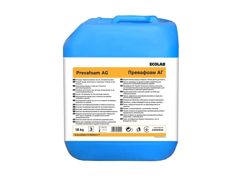 Ecolab Prevafoam AG antischuimmiddel 18 kg