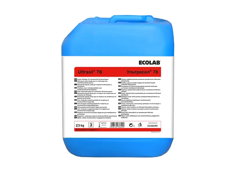 Ecolab Ultrasil 78 zuur reinigingsmiddel 23 kg