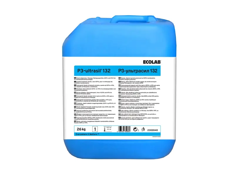 Ecolab Ultrasil 132 alkalisch reinigingsmiddel 26 kg
