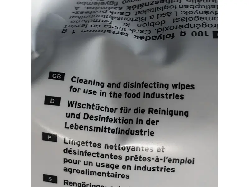 Ecolab DrySan Oxy Wipes reinigings- en desinfectiedoekjes blauw 700 stuks