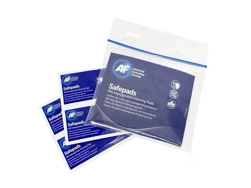 AF Safepads SPA100 reinigings- en desinfectiedoekjes wit