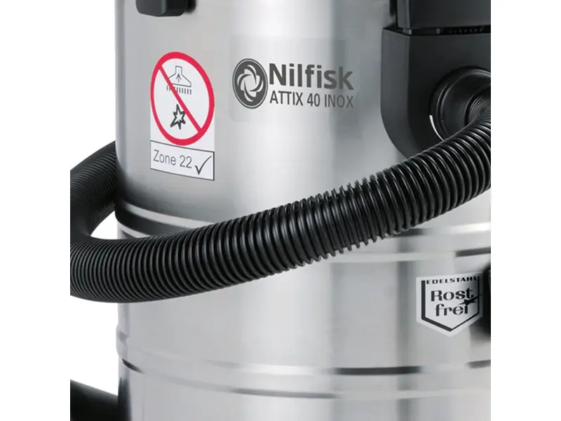 Nilfisk ATTIX 40-0M PC TYPE 22 veiligheidszuiger M-klasse ATEX Zone 22