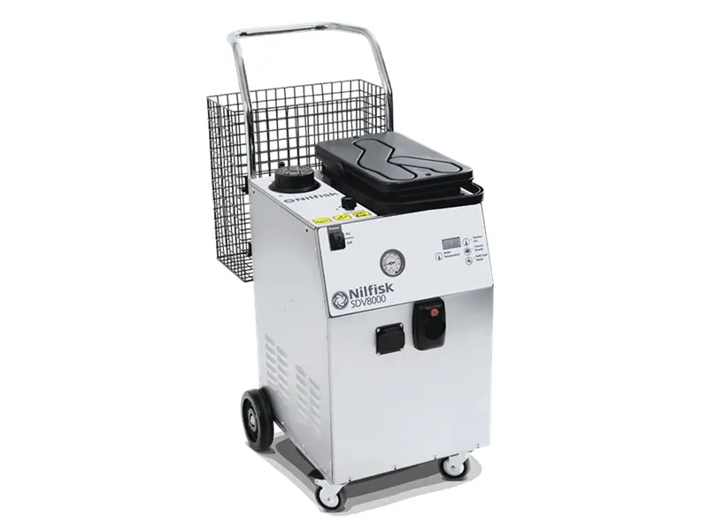 Nilfisk SDV8000 stoomreiniger met reinigingsmiddelen- en zuigfunctie