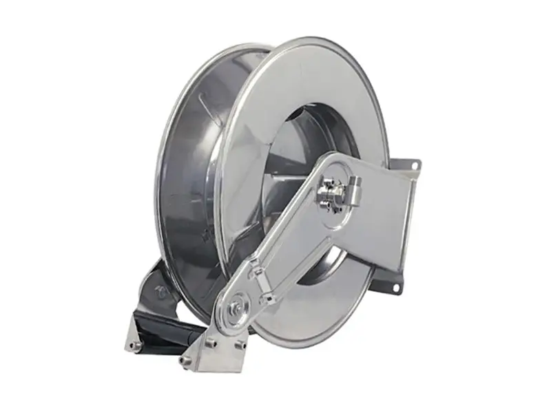 Automatische slanghaspel RVS voor 20 m 1/2'' slang