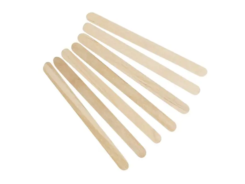 Roerstaafjes hout 140 mm