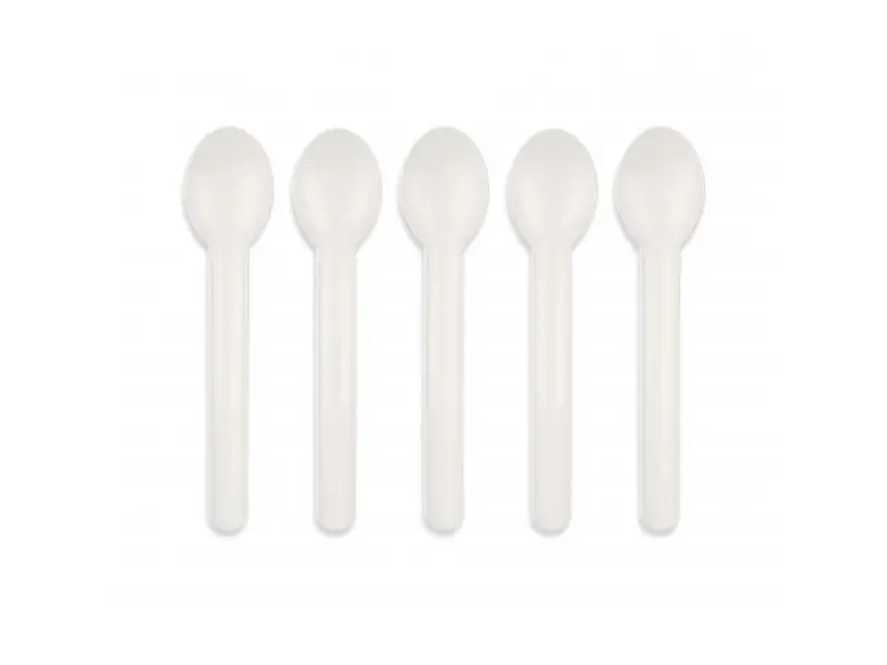 Lepel papier 159 mm wit