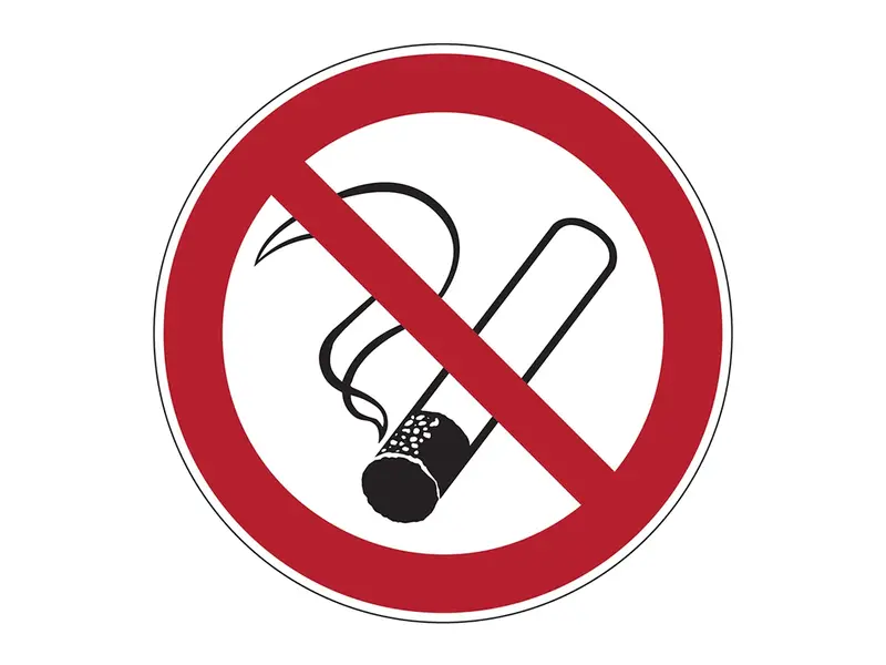 Sticker roken verboden PIC 200