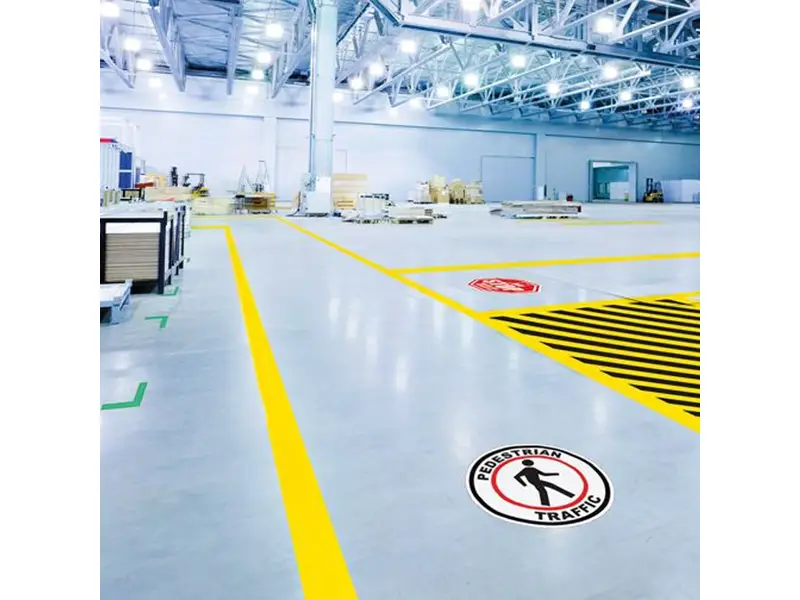 Afbakeningstape ToughStripe PE zwart