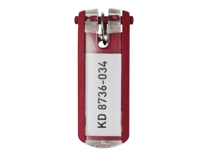 Sleutelhanger Key Clip rood