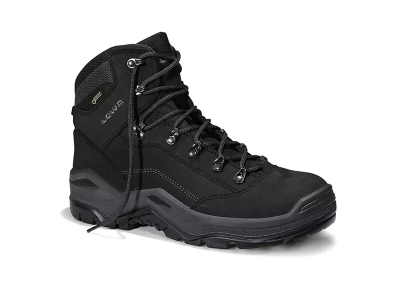 Lowa Renegade Work GTX Black Mid veiligheidsschoen S3 CI HI HRO SRC