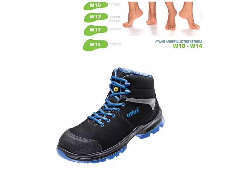 Atlas SL 80 2.0 Blue veiligheidsschoen S2 SRC ESD W12