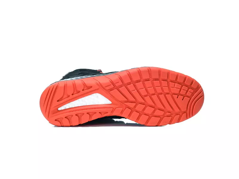 Elten Maddox Black-Red Mid veiligheidsschoen S3 SRC ESD