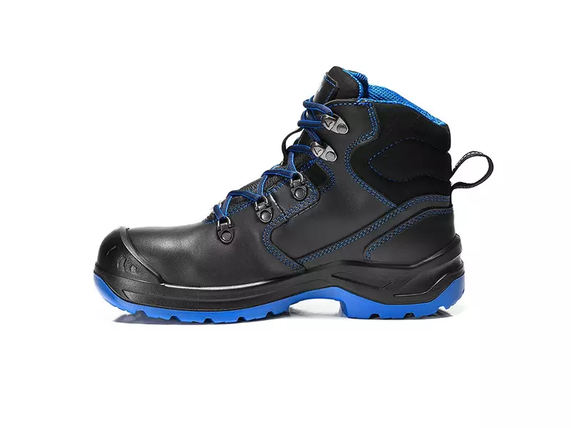 Elten Lena Black-Blue Mid veiligheidsschoenen dames S3 SRC ESD